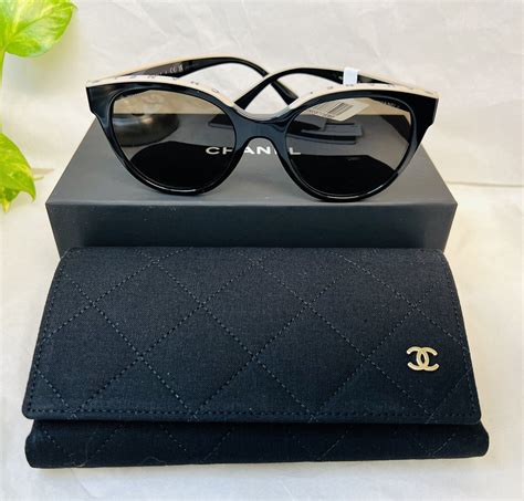 chanel butterfly sunglasses polarized|chanel butterfly sunglasses ch5414.